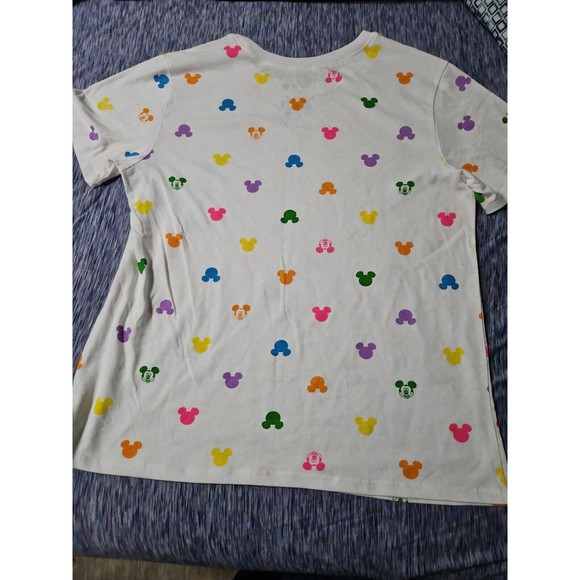 Disney Multicolor Mickey Mouse Short Sleeve Tee - Picture 4 of 6